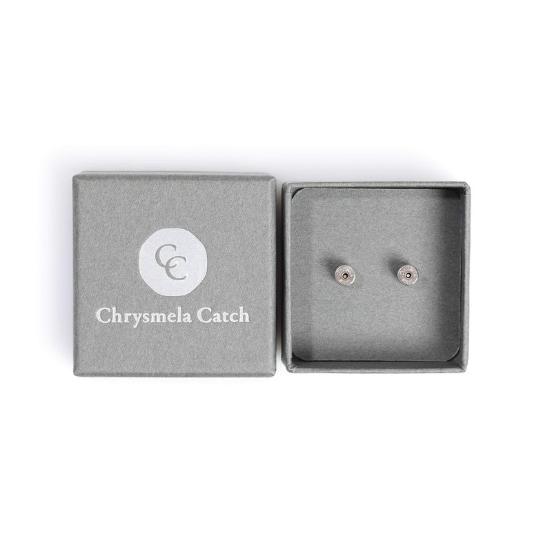 Chrysmela Most Secure Earring Back by Chrysmela Platinum Patented technology automatically fit and lock all types of earring posts Replace screw backs, La Pousset, butterfly backs - Image 1
